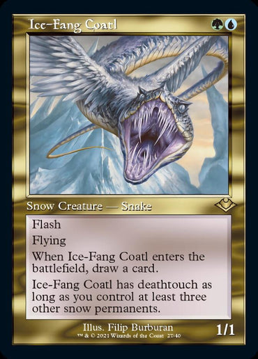 Ice-Fang Coatl (Retro) [Modern Horizons]