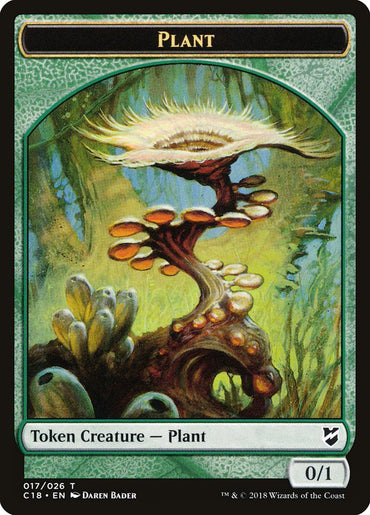 Plant Token [Commander 2018 Tokens]