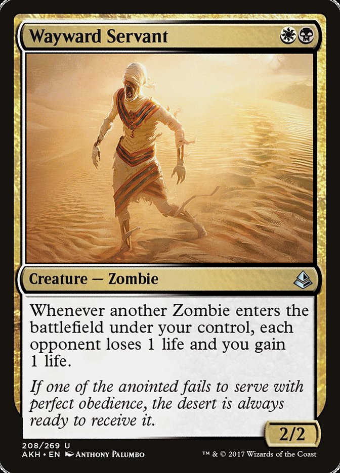 Wayward Servant [Amonkhet]