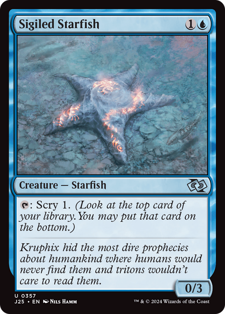 Sigiled Starfish [Foundations Jumpstart]