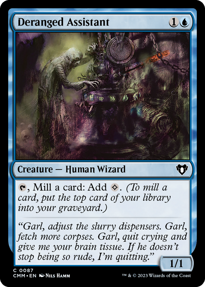 Deranged Assistant [Commander Masters]