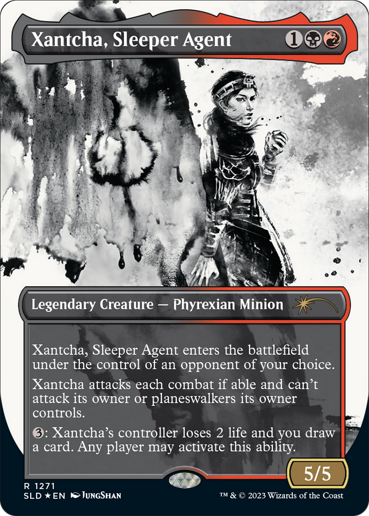 Xantcha, Sleeper Agent (Halo Foil) [Secret Lair Drop Series]