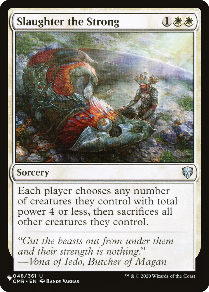 Slaughter the Strong [The List Reprints]