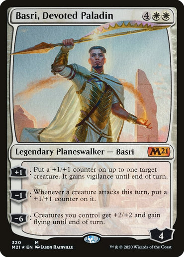 Basri, Devoted Paladin [Core Set 2021]