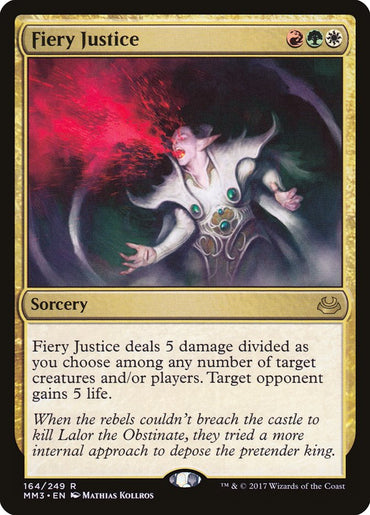 Fiery Justice [Modern Masters 2017]