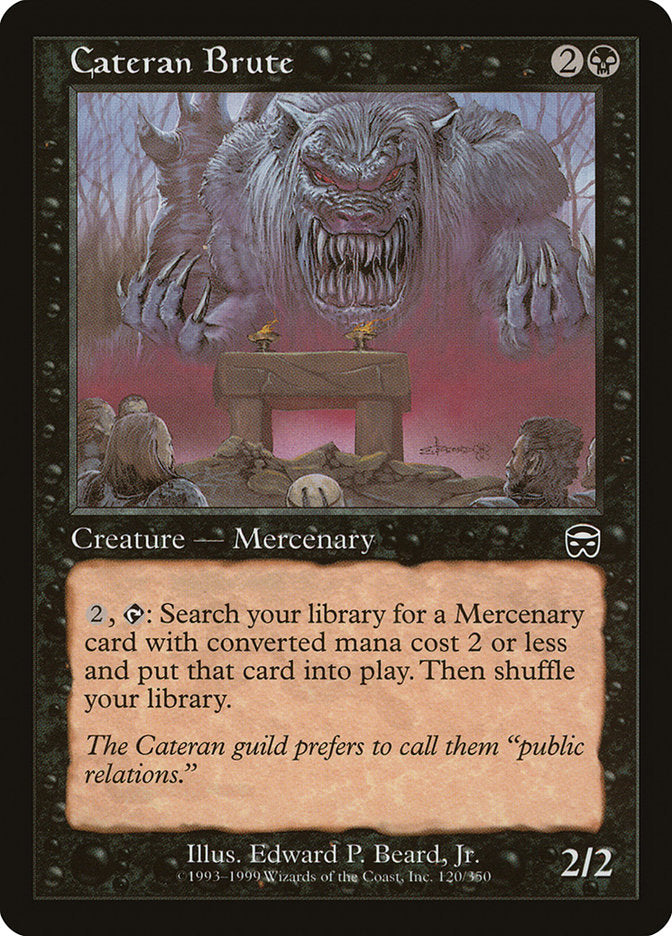 Cateran Brute [Mercadian Masques]