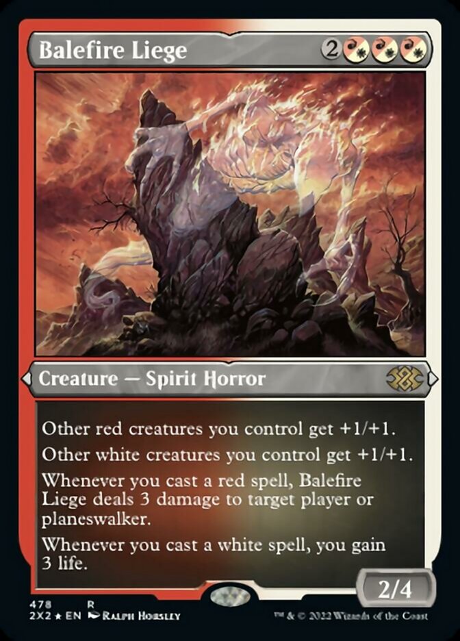 Balefire Liege (Foil Etched) [Double Masters 2022]