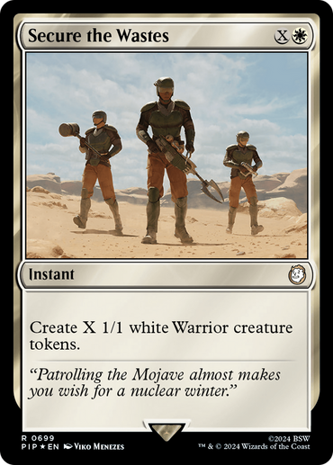 Secure the Wastes (Surge Foil) [Fallout]