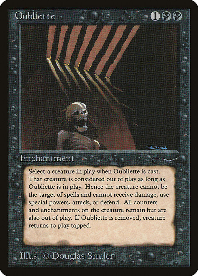 Oubliette (Light Mana Cost) [Arabian Nights]