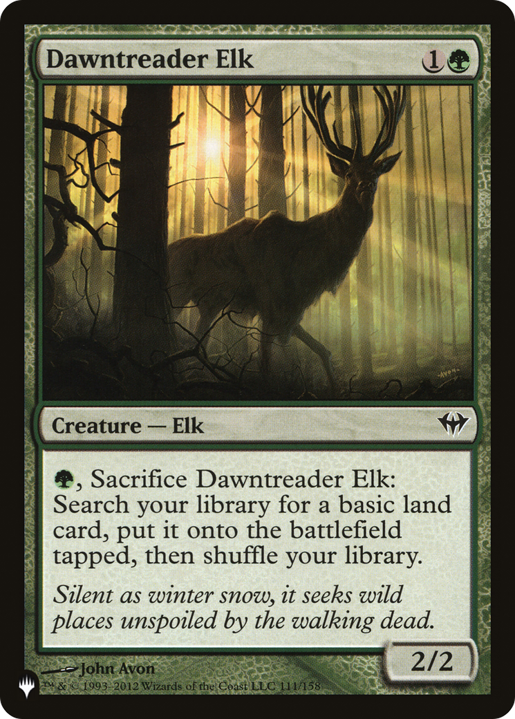 Dawntreader Elk [The List]