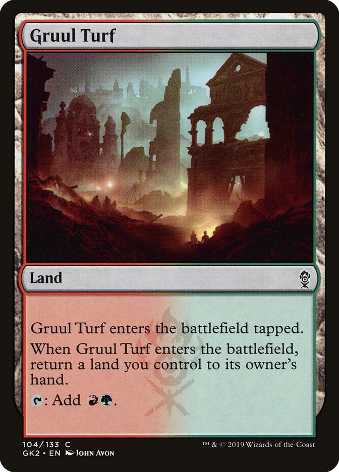 Gruul Turf [Ravnica Allegiance Guild Kit]