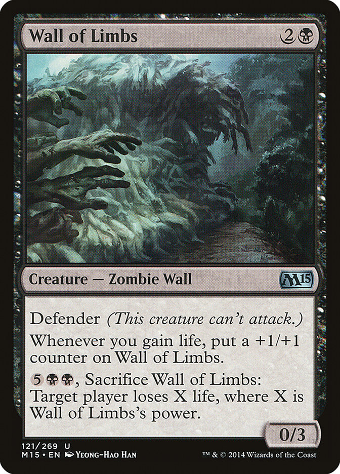 Wall of Limbs [Magic 2015]