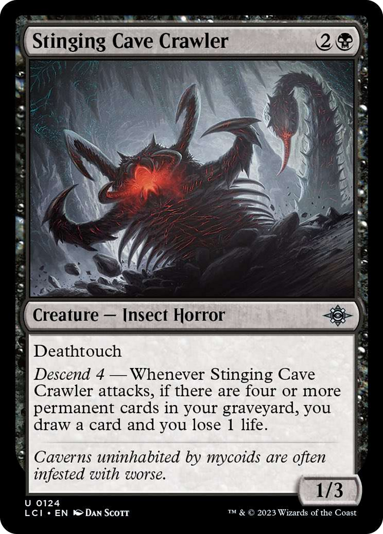 Stinging Cave Crawler [The Lost Caverns of Ixalan]