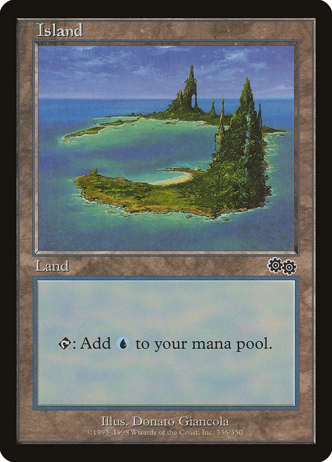 Island (336) [Urza's Saga]