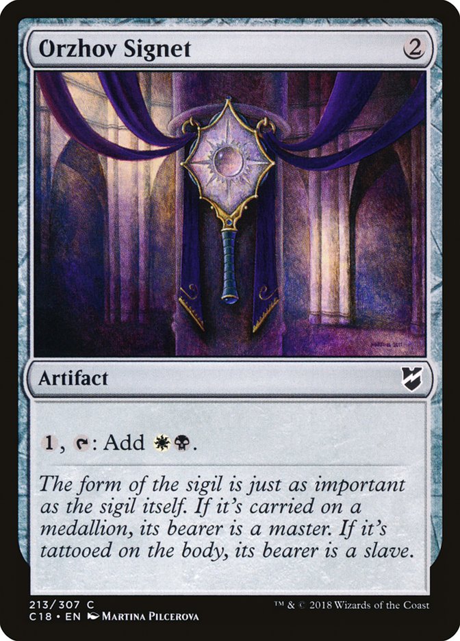 Orzhov Signet [Commander 2018]