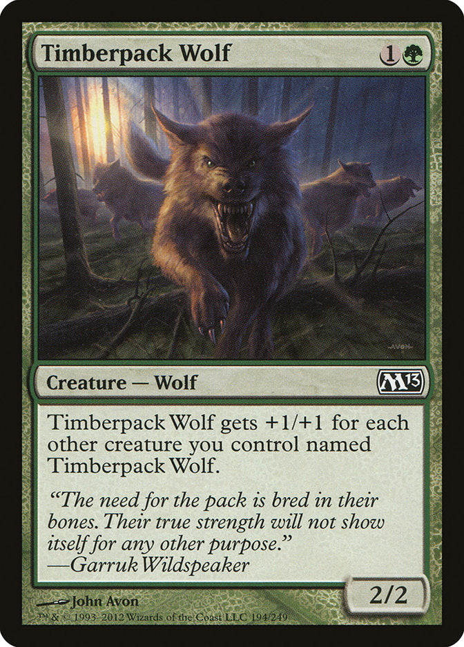 Timberpack Wolf [Magic 2013]