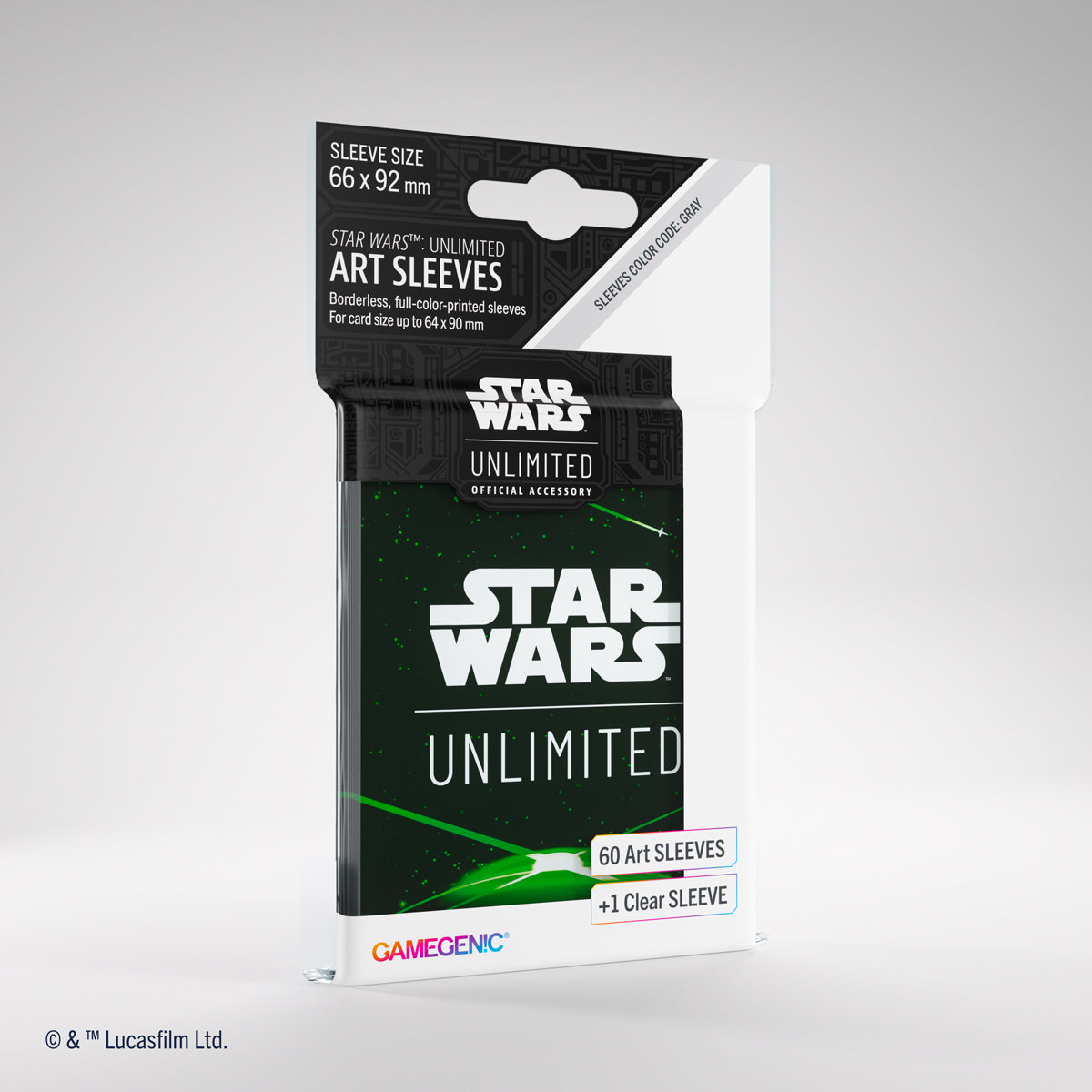 Star Wars: Unlimited - Art Sleeves (Card Back Green)