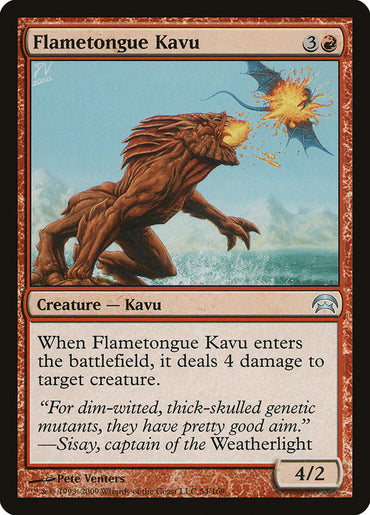 Flametongue Kavu [Planechase]