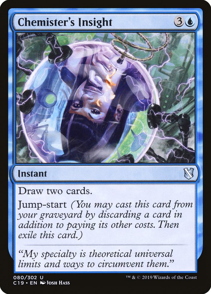 Chemister's Insight [Commander 2019]