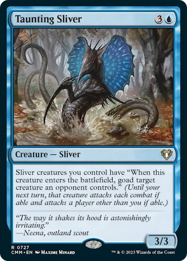 Taunting Sliver [Commander Masters]