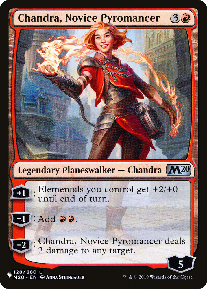 Chandra, Novice Pyromancer [The List]