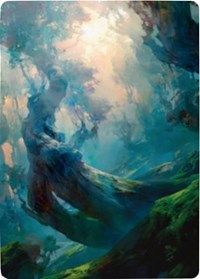 Forest 3 Art Card [Zendikar Rising Art Series]