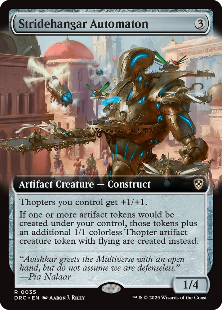 Stridehangar Automaton (Extended Art) [Aetherdrift Commander]