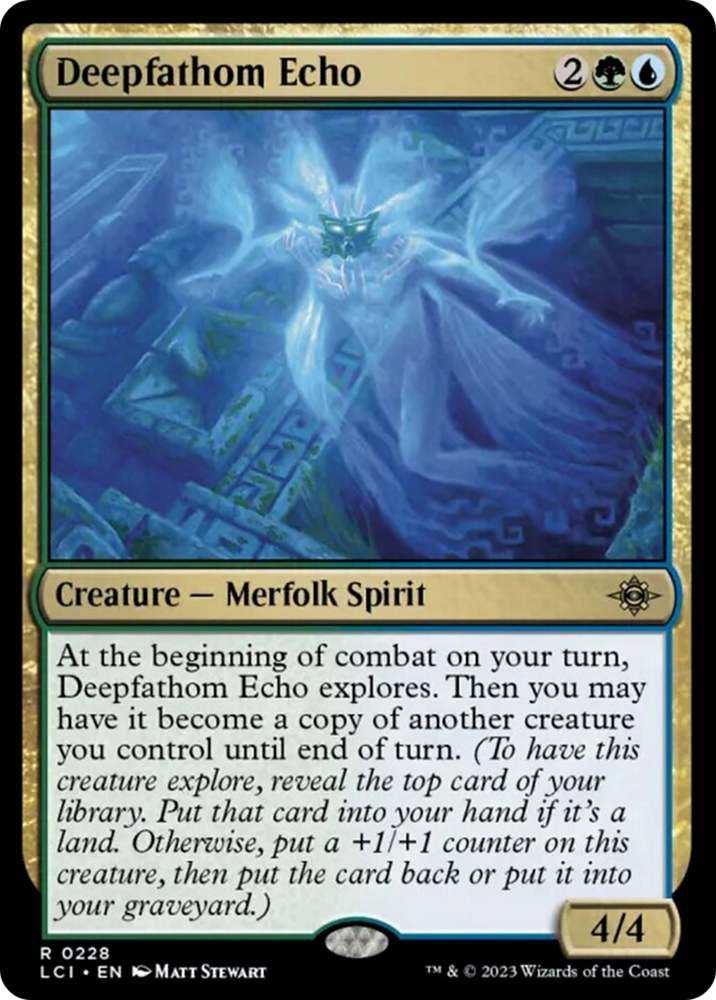 Deepfathom Echo [The Lost Caverns of Ixalan]