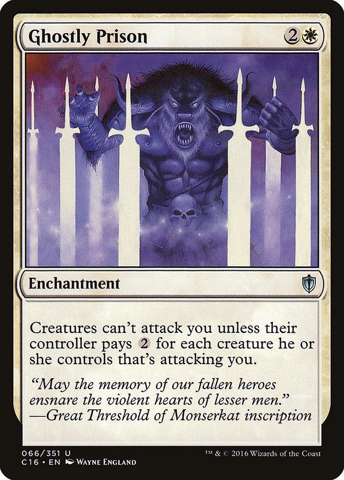 Ghostly Prison [Commander 2016]