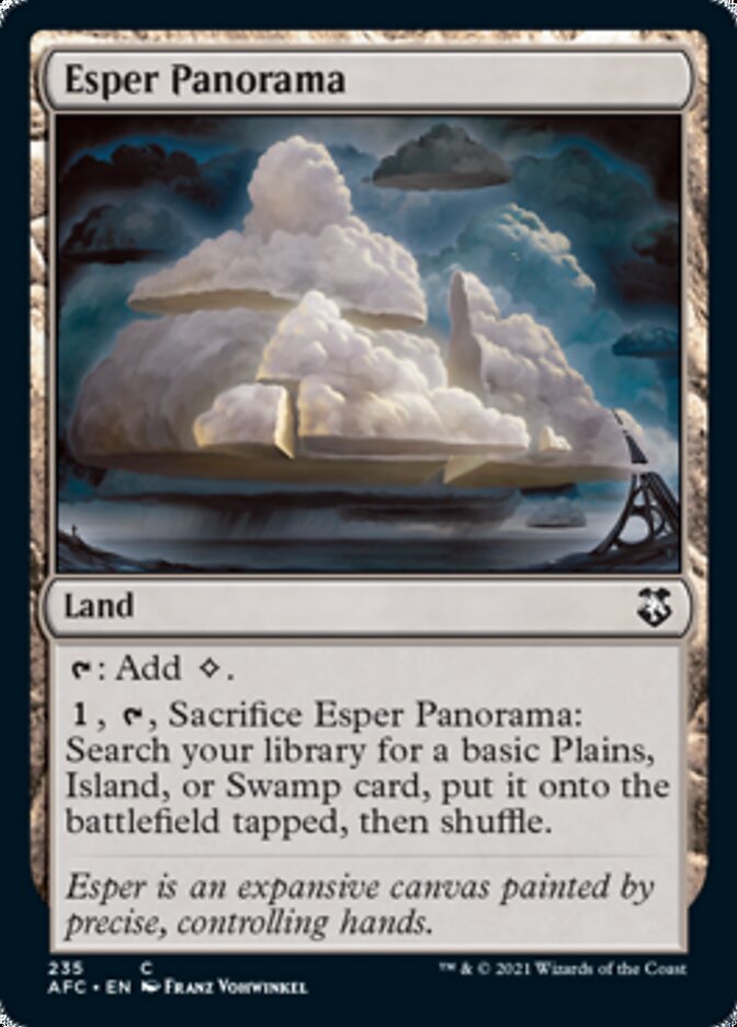 Esper Panorama [Dungeons & Dragons: Adventures in the Forgotten Realms Commander]