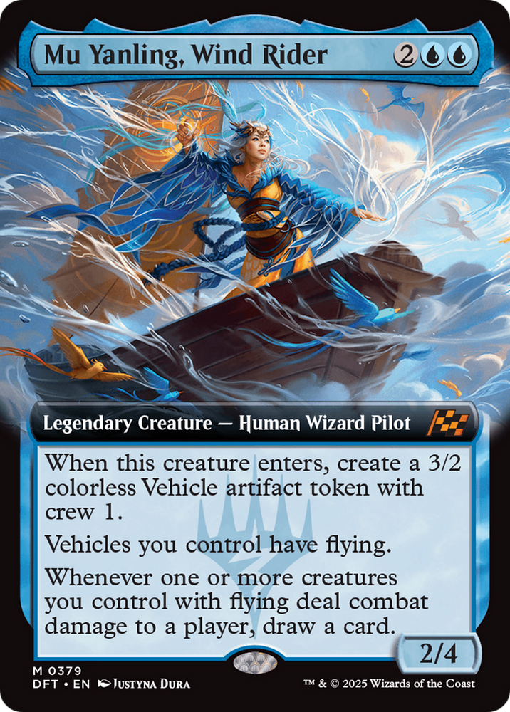 Mu Yanling, Wind Rider (Extended Art) [Aetherdrift]