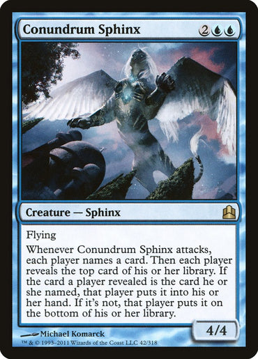 Conundrum Sphinx [Commander 2011]