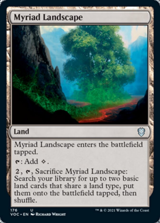 Myriad Landscape [Innistrad: Crimson Vow Commander]