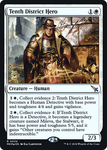 Tenth District Hero [Murders at Karlov Manor Prerelease Promos]