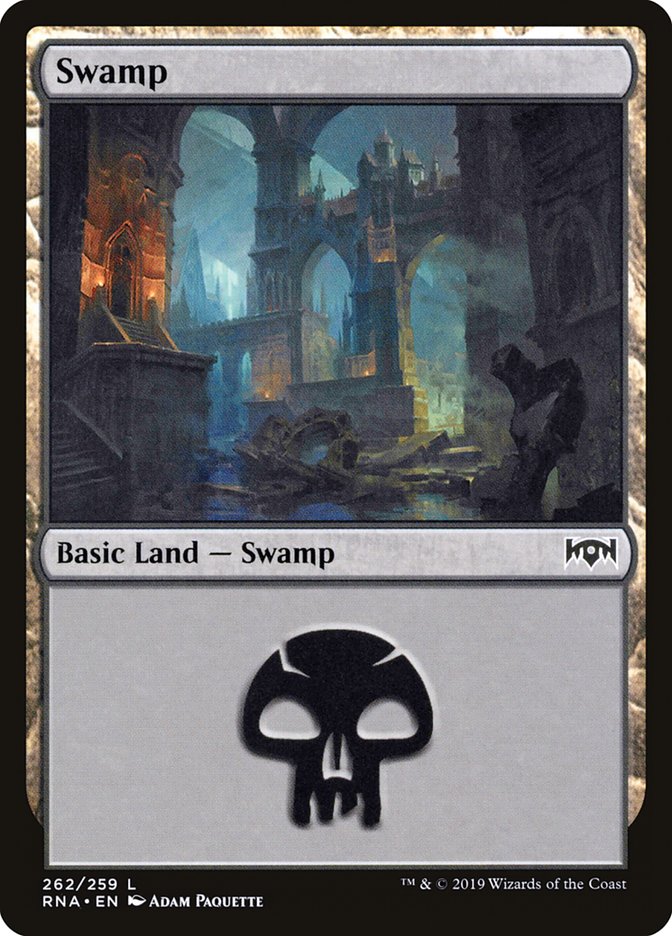 Swamp (262) [Ravnica Allegiance]