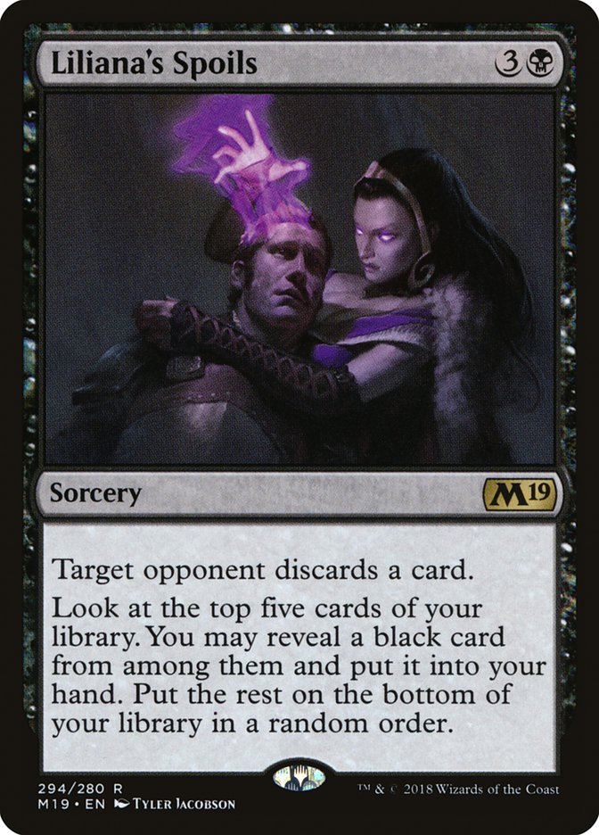 Liliana's Spoils [Core Set 2019]