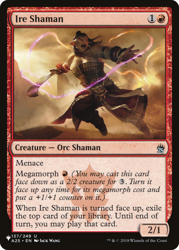 Ire Shaman [The List Reprints]