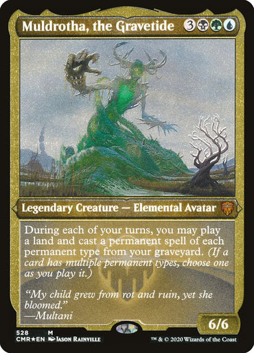 Muldrotha, the Gravetide (Etched) [Commander Legends]