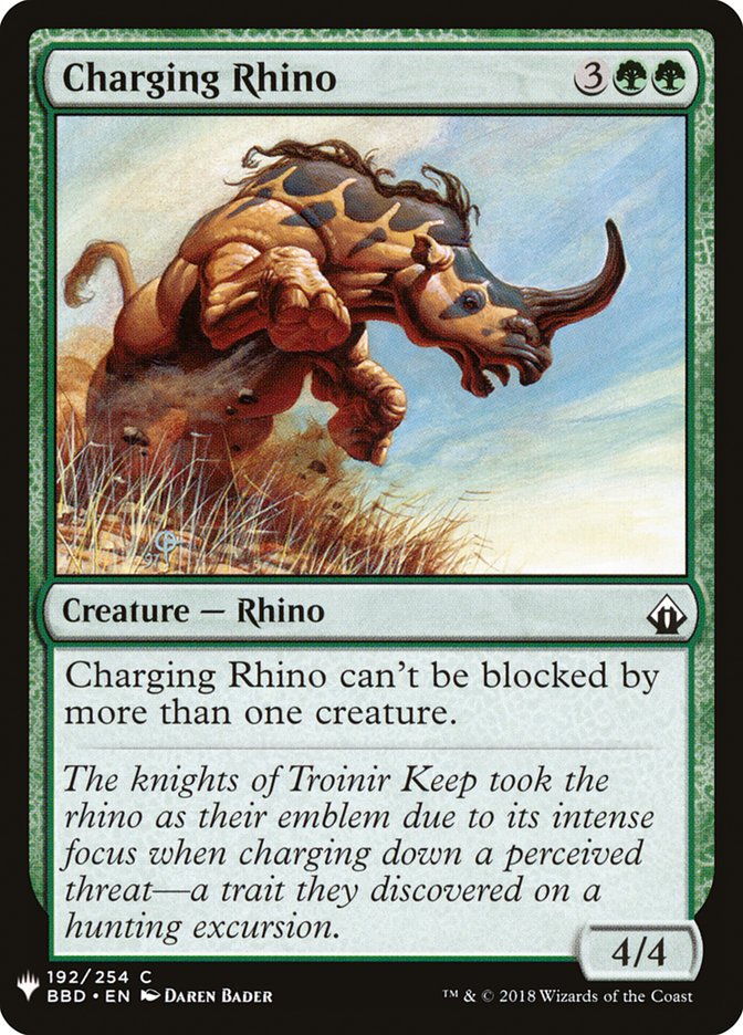 Charging Rhino [Mystery Booster]