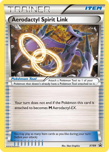 Aerodactyl Spirit Link (XY99) [XY: Black Star Promos]