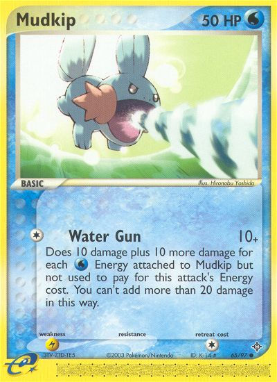 Mudkip (65/97) [EX: Dragon]