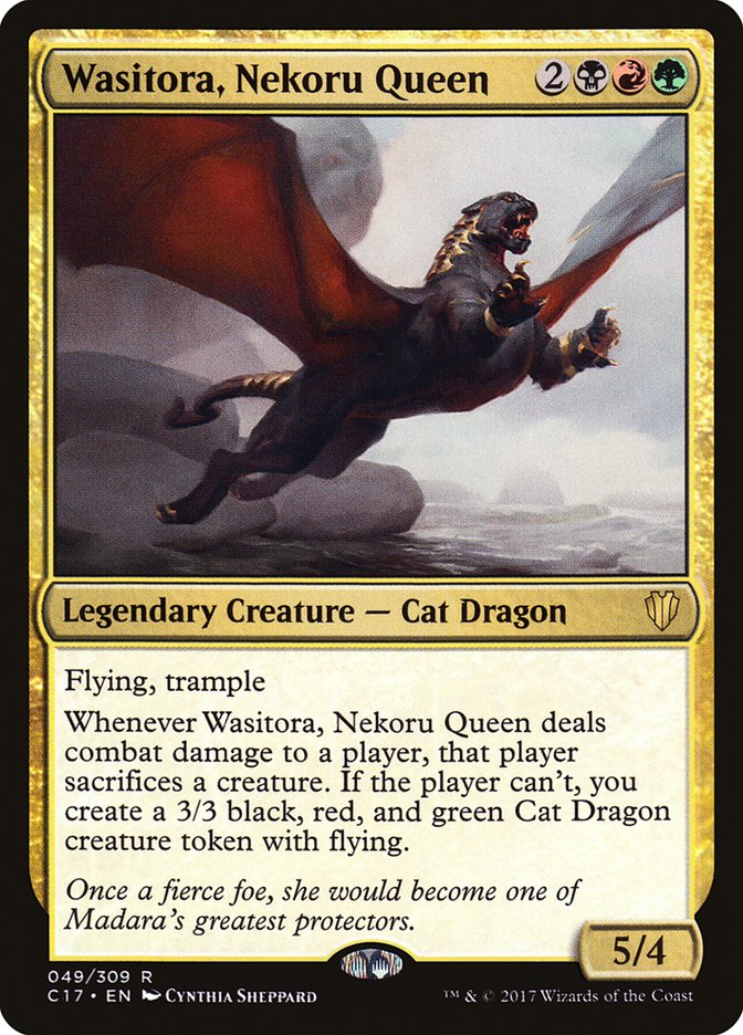 Wasitora, Nekoru Queen [Commander 2017]