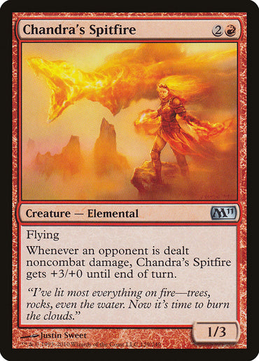 Chandra's Spitfire [Magic 2011]