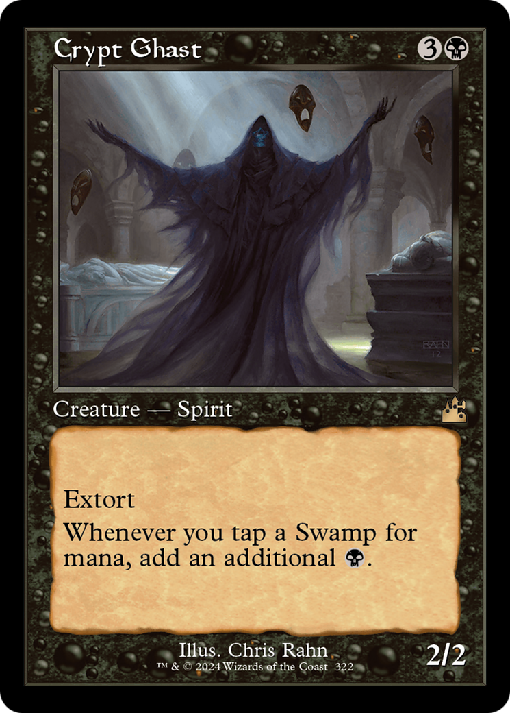 Crypt Ghast (Retro Frame) [Ravnica Remastered]