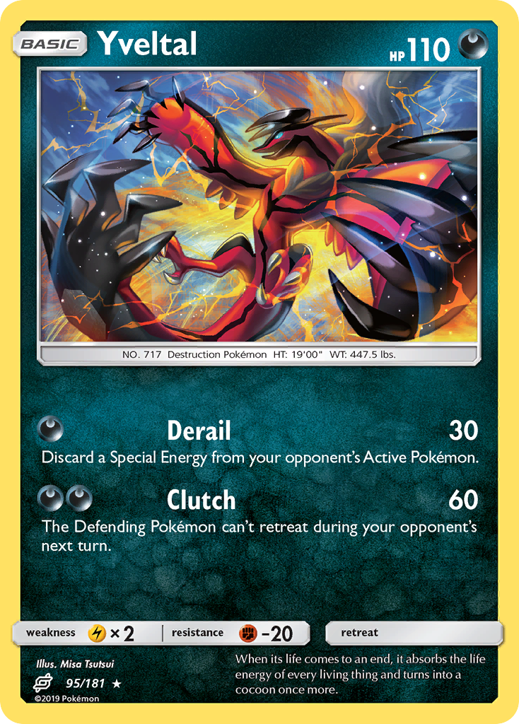 Yveltal (95/181) [Sun & Moon: Team Up]