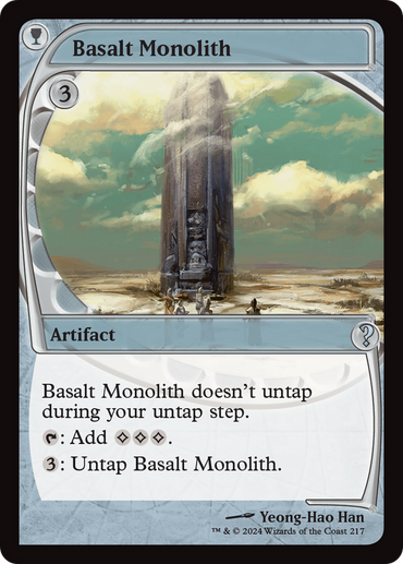 Basalt Monolith (Future Sight) [Mystery Booster 2]