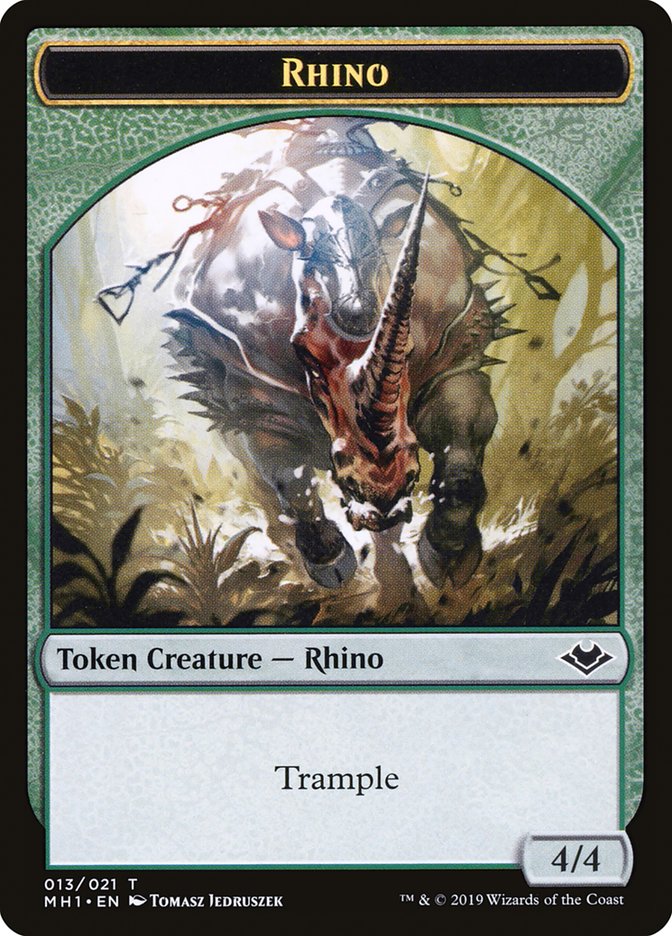 Rhino Token [Modern Horizons Tokens]