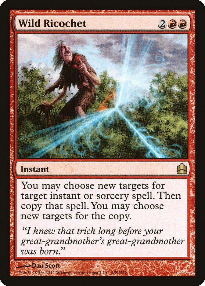 Wild Ricochet [Commander 2011]