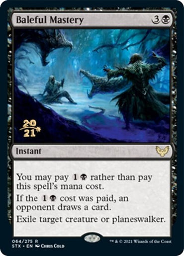 Baleful Mastery [Strixhaven: School of Mages Prerelease Promos]