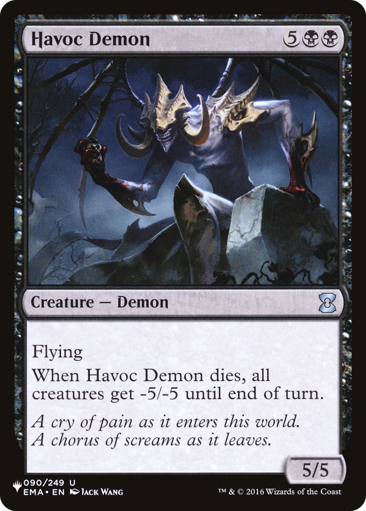 Havoc Demon [The List]